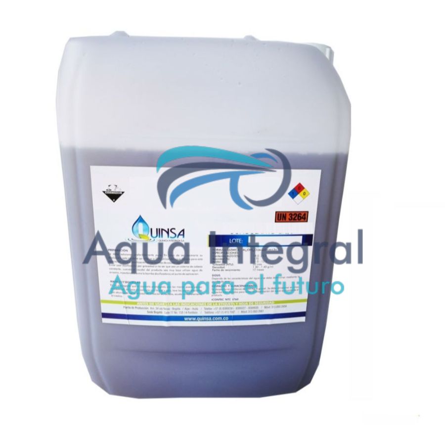 Sulfato de Aluminio Tipo A Liquido x 25 Kg - Aquaintegral