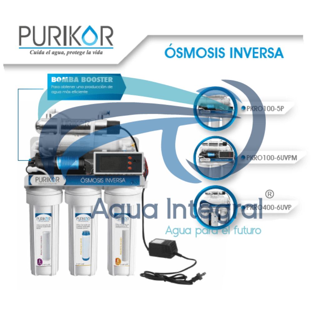 Osmosis Inversa de 400 GPD 5 Etapas