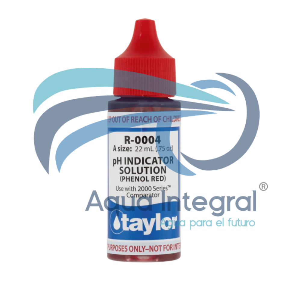 Reactivo Taylor R-0004 Rojo Fenol: Medición de pH Precisa