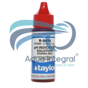 Reactivo Taylor R-0014 Rojo Fenol: Medidor de pH Profesional