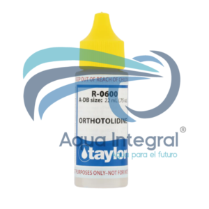 Reactivo Taylor Ortotolidina R-0600: Medidor de Cloro Total